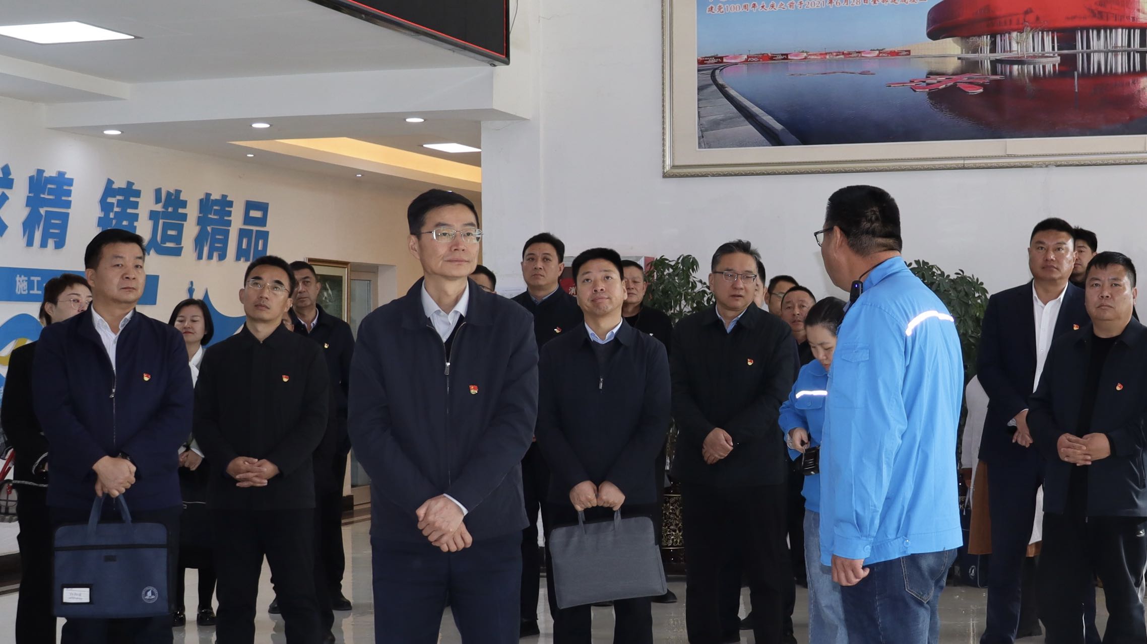 亮品牌 拓思路 促提升｜福泰集團迎來十二師黨委“兩新”組織黨建觀摩團